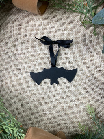 Hanging Bat Metal Ornament