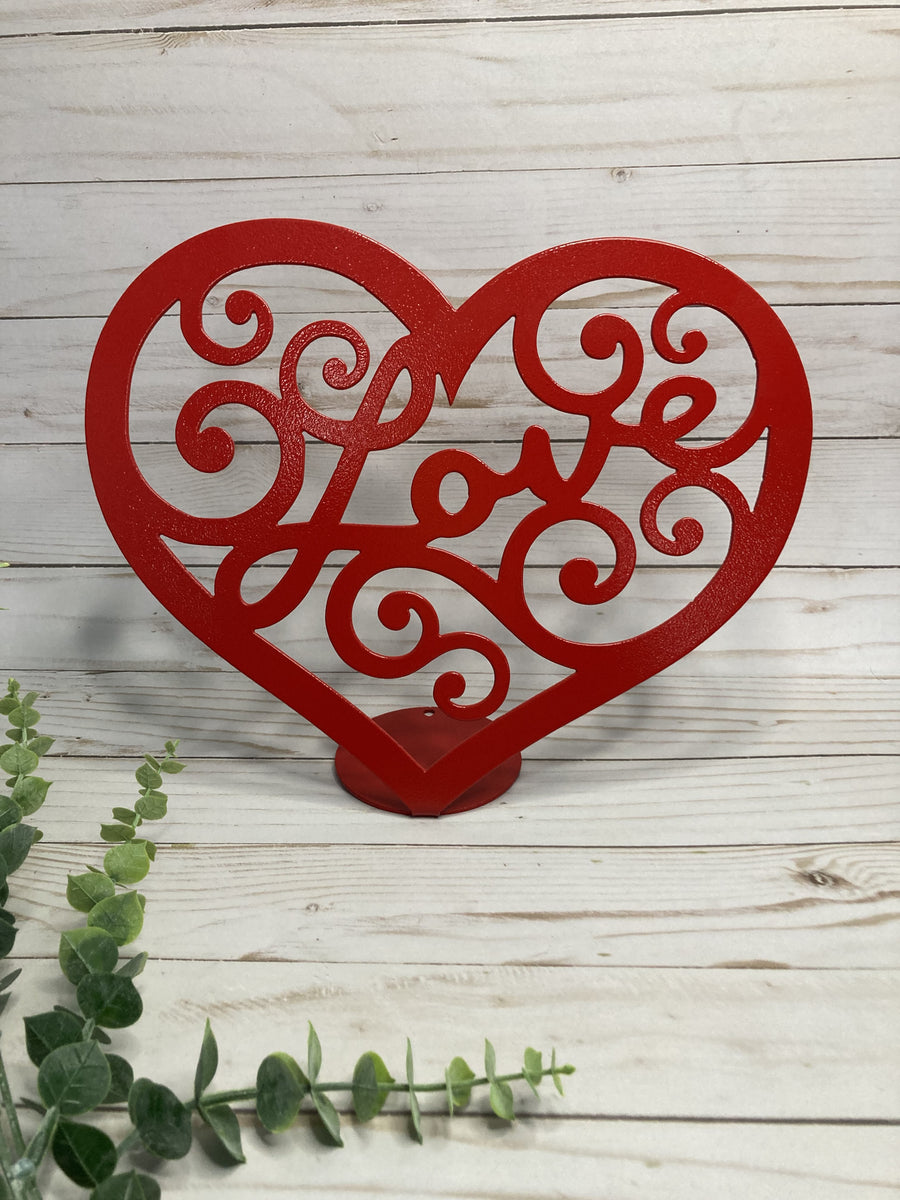 Metal Heart Wall Art