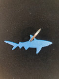 Shark Metal Keychain