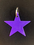 5 Pointed Star Metal Keychain