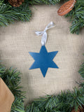 6 Pointed Star Metal Ornament