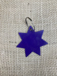 7 Pointed Star Metal Keychain