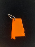 Alabama Metal Keychain