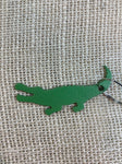 Alligator Metal Keychain