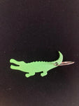 Alligator Metal Keychain