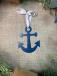 Nautical Anchor Metal Ornament