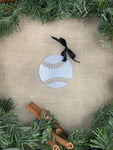 Baseball Metal Ornament