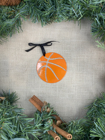 Basketball Metal Ornament