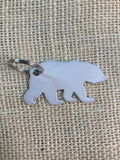 Bear Metal Keychain