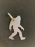 Bigfoot Metal Keychain