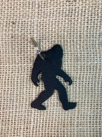 Bigfoot Metal Keychain