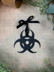 Biohazard Metal Ornament