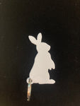 Bunny Metal Keychain