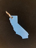 California Metal Keychain