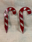 Candy Cane Metal Yard Stake (set of 6)