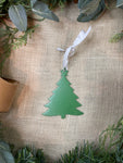 Christmas Tree Metal Ornament