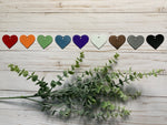 Dog in Heart Metal Wall Art (set of 4)