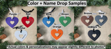 6 Pointed Star Metal Keychain