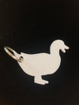 Duck Metal Keychain