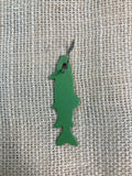 Fish Metal Keychain