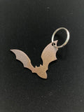 Flying Bat Metal Keychain