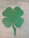 Four Leaf Clover Metal Yard Stake (set of 3)