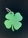 Four Leaf Clover Metal Keychain