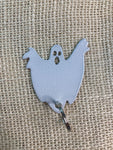 Ghost Metal Keychain