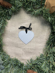 Heart Metal Ornament