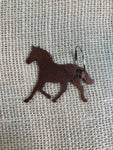 Horse Metal Keychain