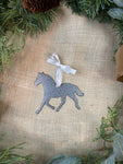 Horse Metal Ornament