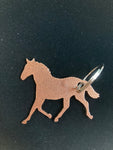 Horse Metal Keychain