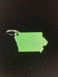 Iowa Metal Keychain