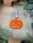 Jack-O-Lantern 1 Metal Ornament