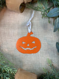 Jack-O-Lantern 1 Metal Ornament