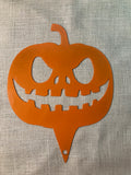 Jack-O-Lantern 3 Metal Yard Stake (set 0f 3)