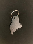 Maine Metal Keychain