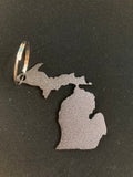 Michigan Metal Keychain