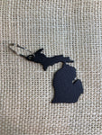 Michigan Metal Keychain