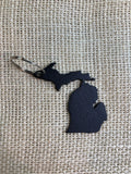 Michigan Metal Keychain