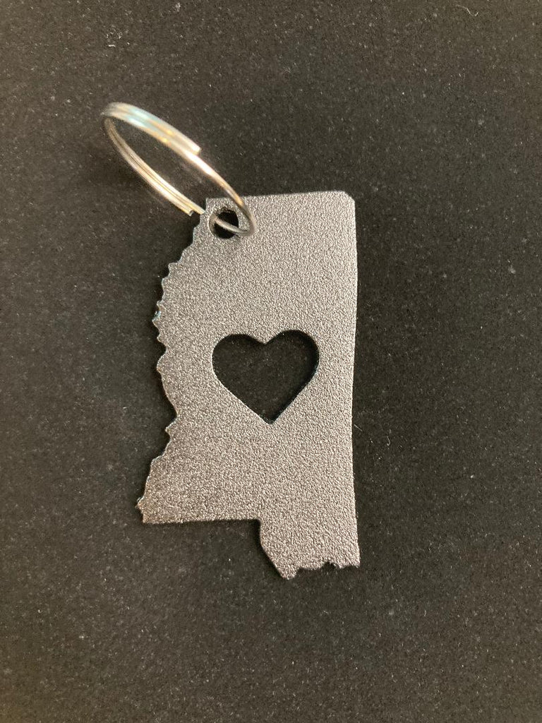 Louisiana Metal Keychain – Lakeshore Impressions