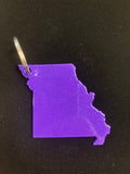 Missouri Metal Keychain