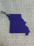 Missouri Metal Keychain