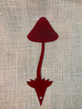 Mushroom Metal Yard Stake (set of 4)