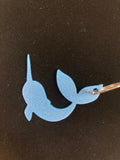 Narwhal Metal Keychain