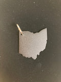 Ohio Metal Keychain