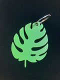 Palm Leaf Metal Keychain