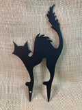 Scared Cat 2 Metal Yard Stake (set of 4)