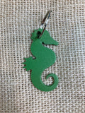 Seahorse Metal Keychain