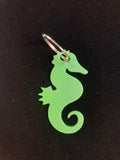 Seahorse Metal Keychain